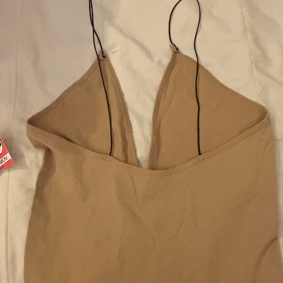 Free People Intimately Beige Lingerie Slip NWT - Picture 6 of 7